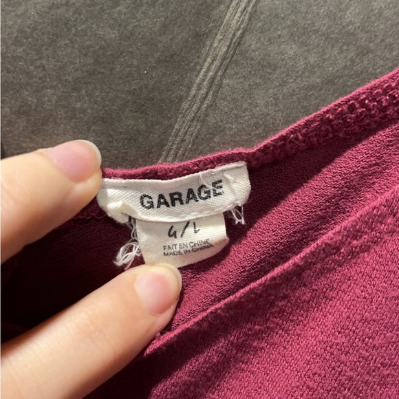 Garage cropped Tank top - Picture 2 of 4